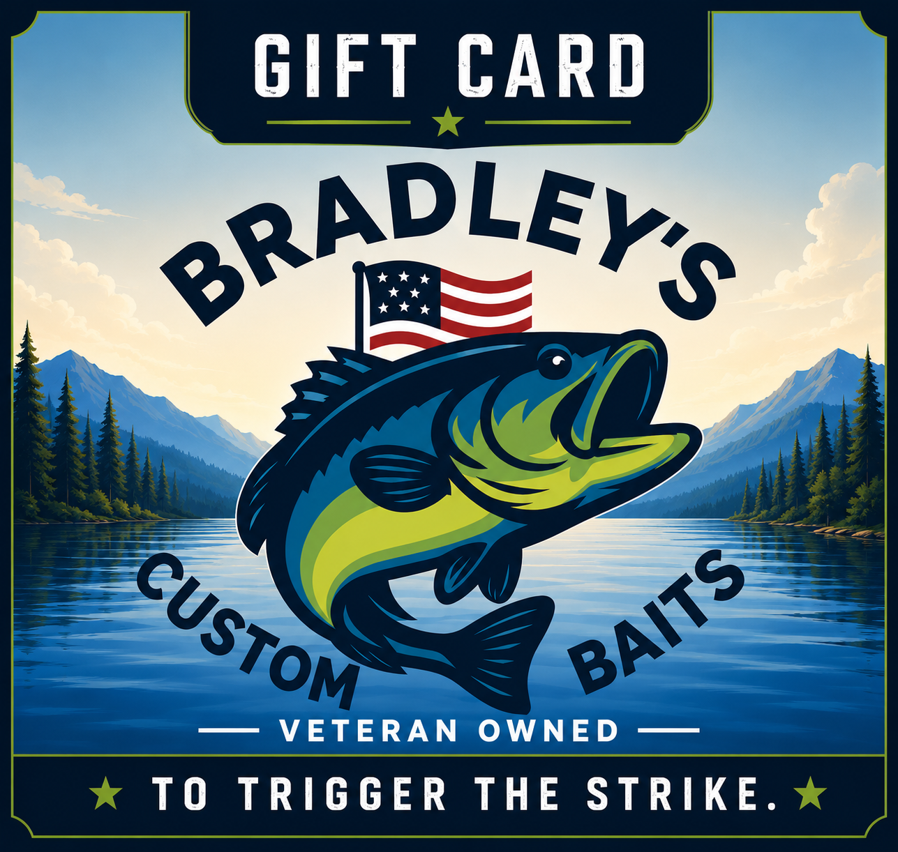 Bradley's Custom Baits Gift Card